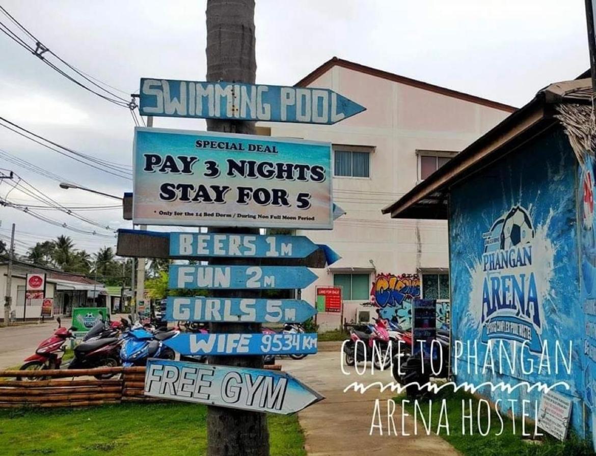Phangan Arena Hostel Baan Tai Dış mekan fotoğraf